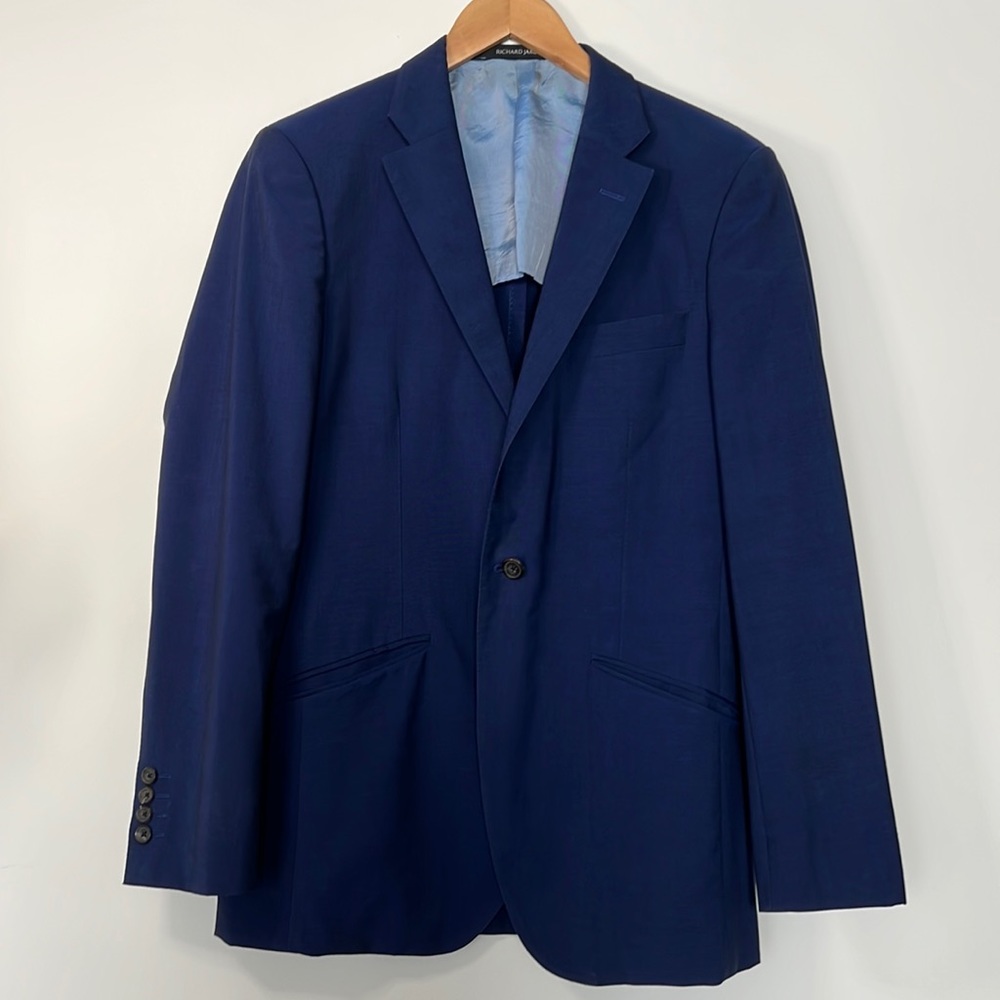 Richard James suit in navy